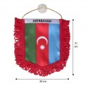 پرچم باشگاهی آویز جلو ماشین AZERBAYEJAN