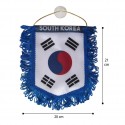پرچم باشگاهی آویز جلو ماشین KOREA